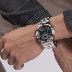 Montre Duke Noir|GUESS Discount