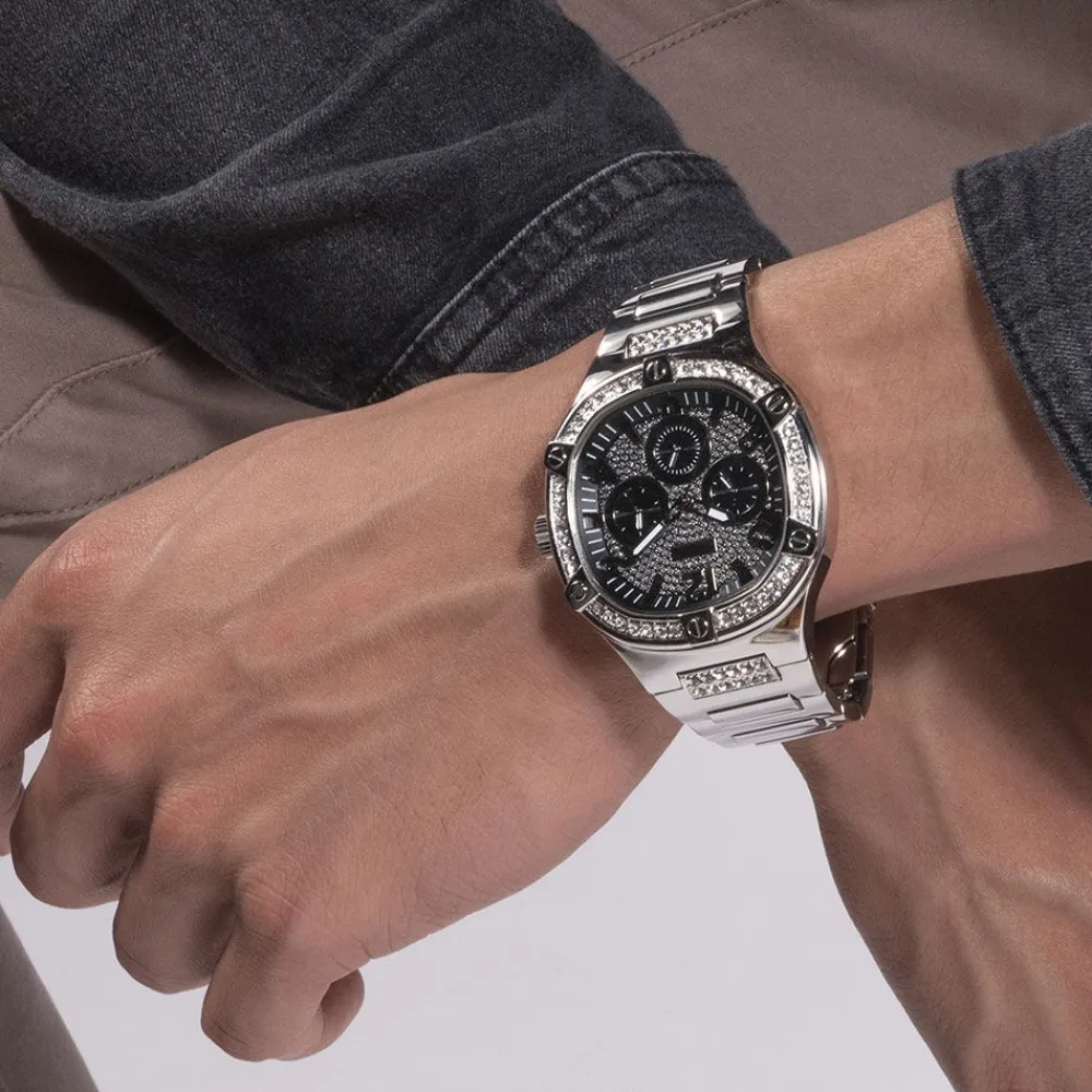 Montre Duke Noir|GUESS Discount