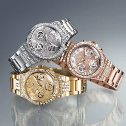 Montre Moonlight Argenté|GUESS Outlet