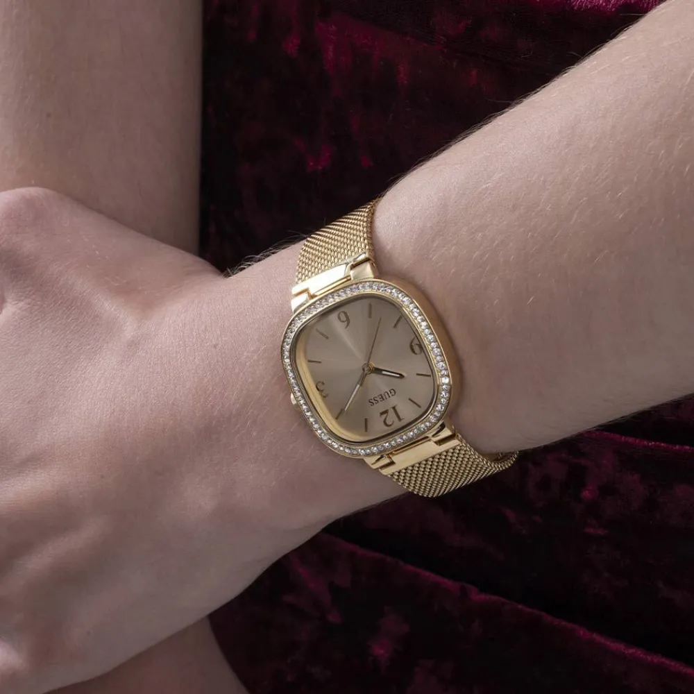 Montre Tapestry Doré|GUESS Hot