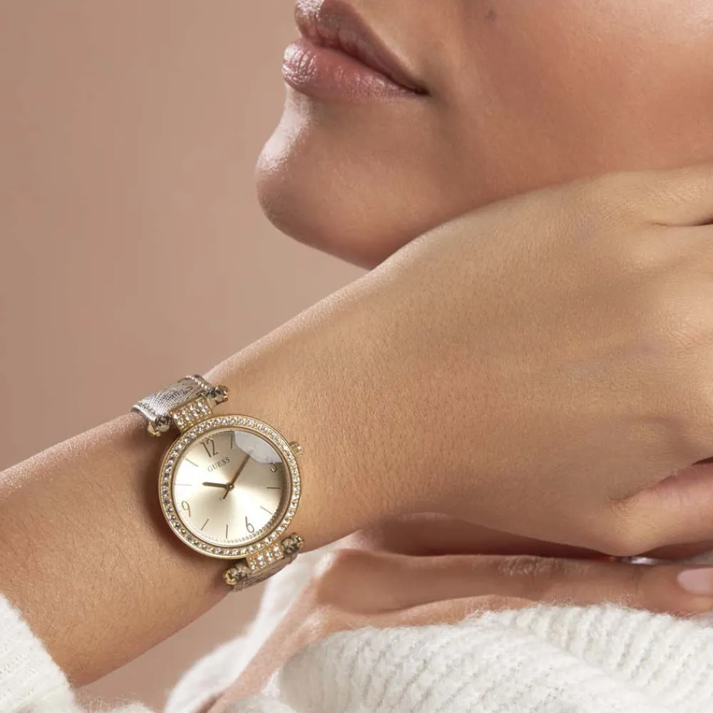 Montre Terrace Champagne|GUESS New
