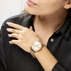 Montre Tri Glitz Champagne|GUESS Best