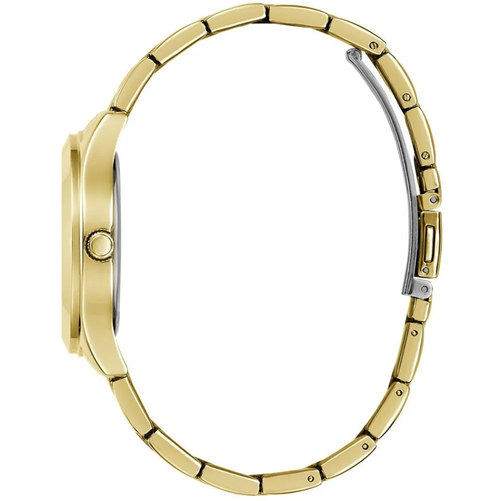Montre Tri Plaque Champagne|GUESS Clearance