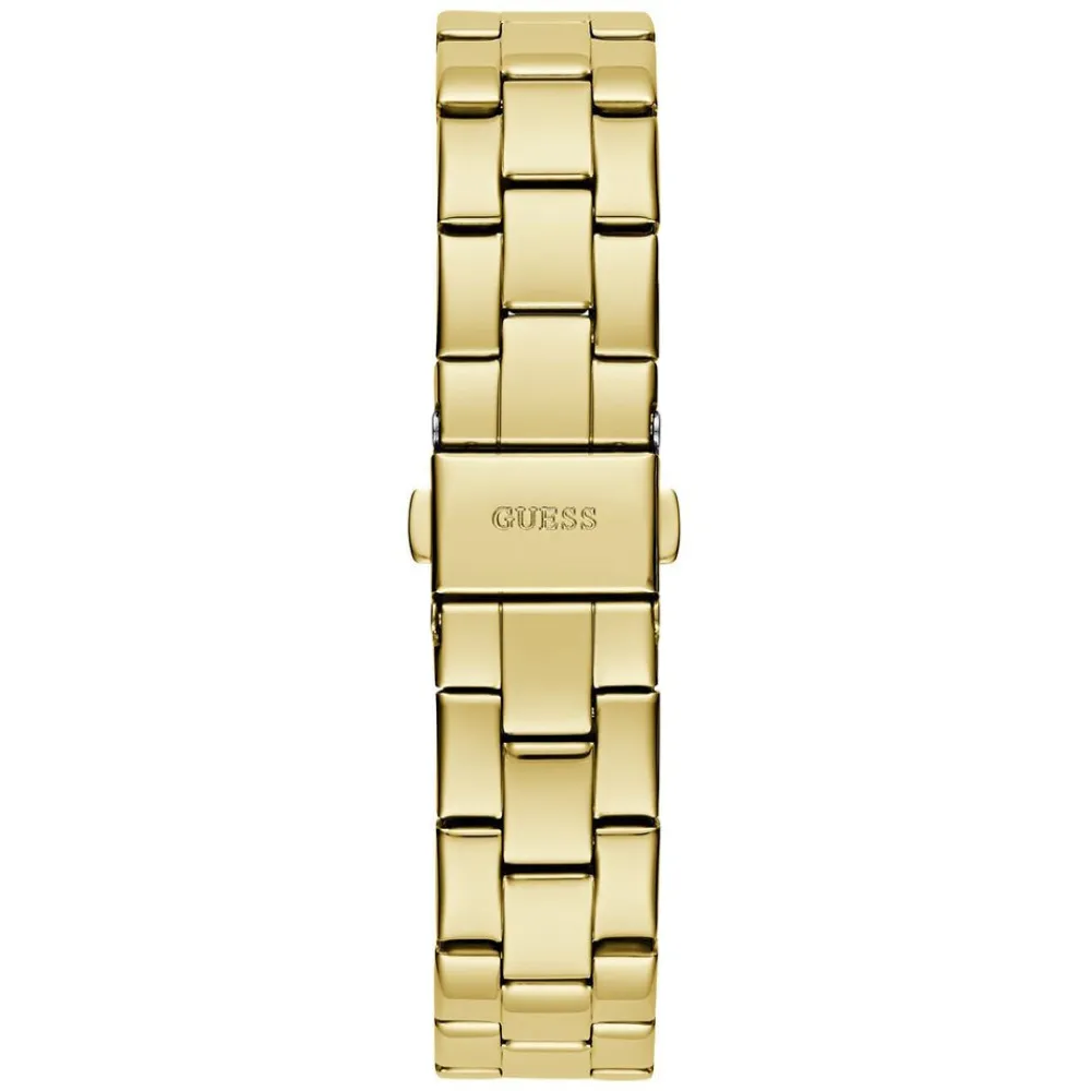 Montre Tri Plaque Champagne|GUESS Clearance