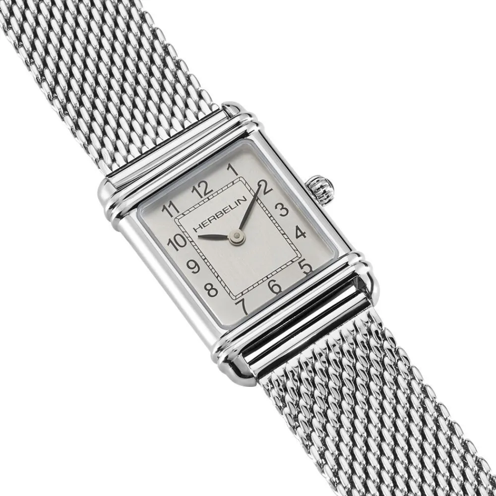 Montre Art Deco Argent|HERBELIN