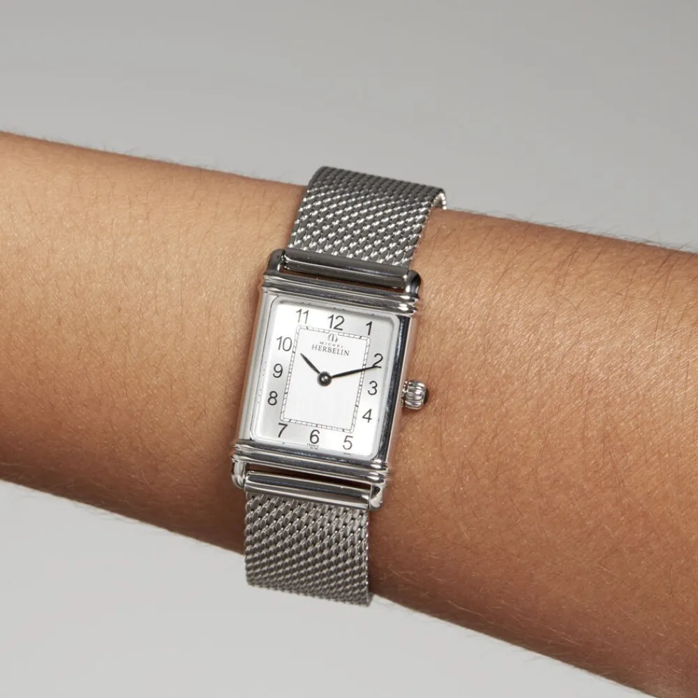 Montre Art Deco Argent|HERBELIN