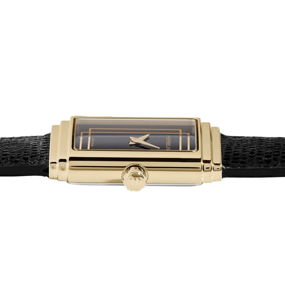 Montre Art Deco Noir|HERBELIN New