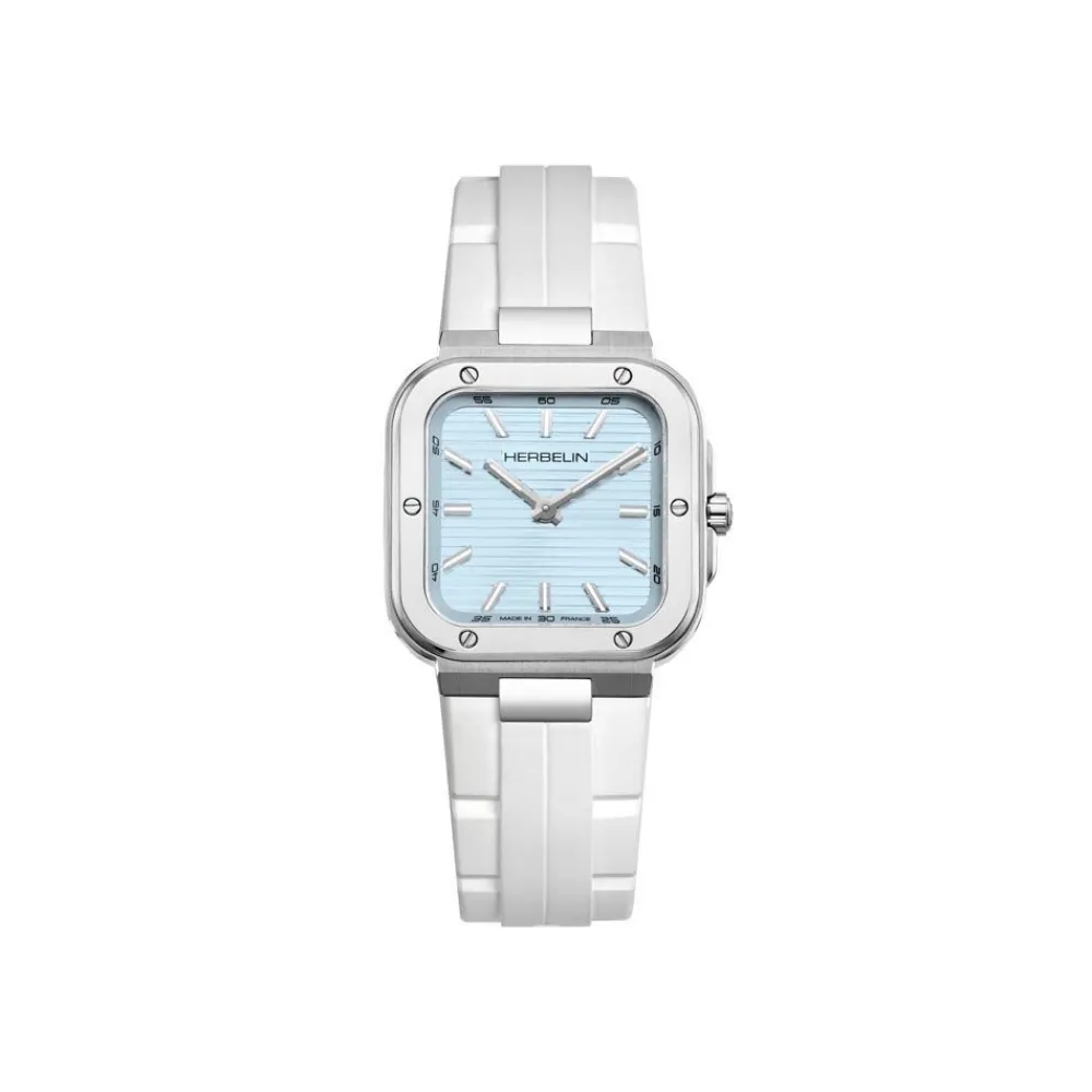 Montre Cap Camarat Square Bleu Sky|HERBELIN Discount