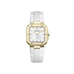 Montre Cap Camarat Square Nacre Blanche|HERBELIN New