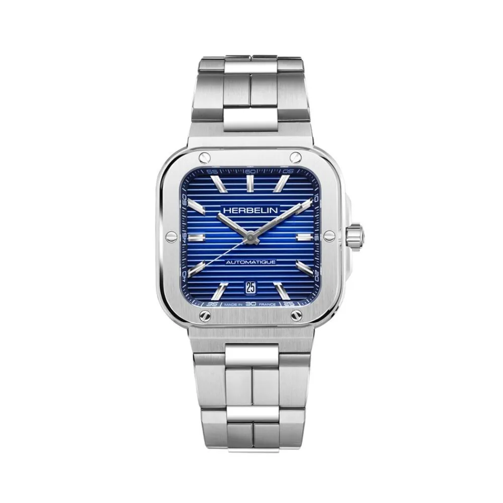 Montre Cap Camarat Square Bleu|HERBELIN Online