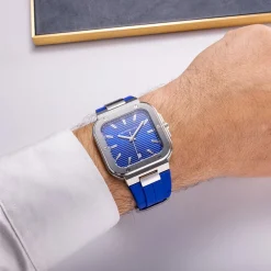 Montre Cap Camarat Square Bleu|HERBELIN