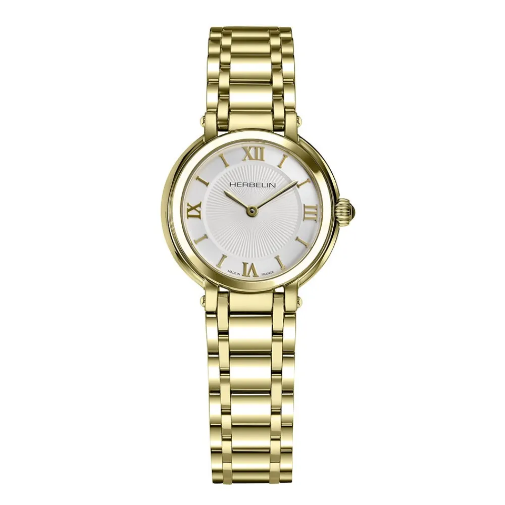 Montre Galet Argenté|HERBELIN Online
