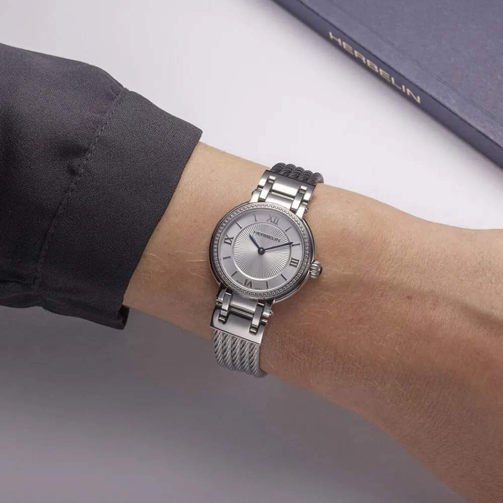Montre Galet Blanc|HERBELIN Best