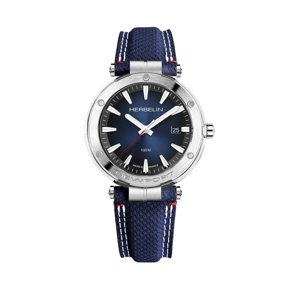 Montre Newport Bleu|HERBELIN Online