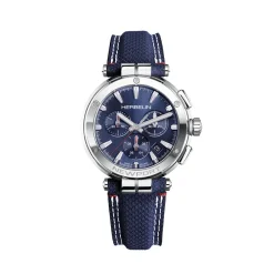 Montre Newport Chrono Bleu|HERBELIN Online