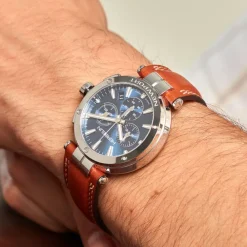 Montre Newport Chrono Bleu|HERBELIN Discount