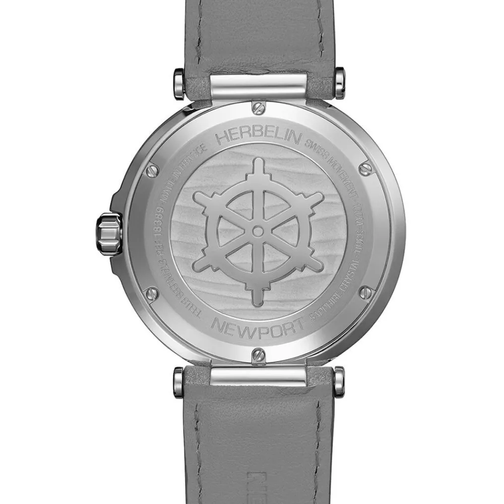Montre Newport Elegance Gris|HERBELIN Online