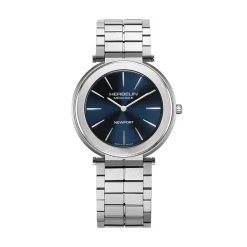 Montre Newport Slim Bleu|HERBELIN Outlet