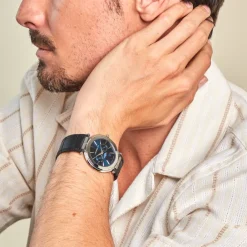 Montre Newport Slim Bleu|HERBELIN Sale