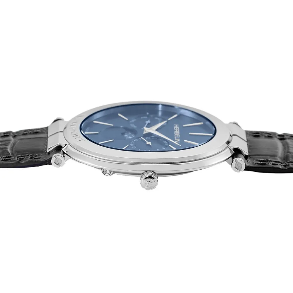 Montre Newport Slim Bleu|HERBELIN Sale