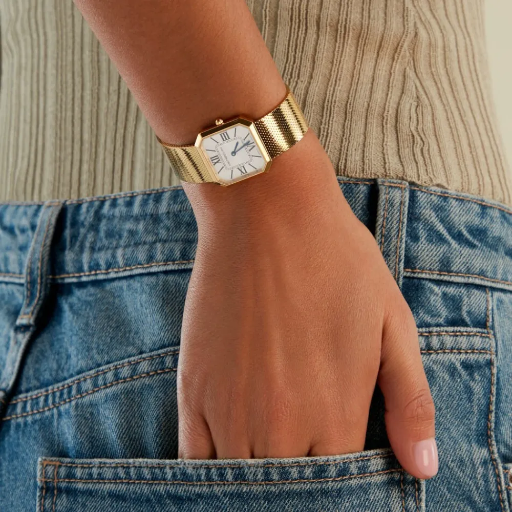 Montre Octogone Argenté|HERBELIN Discount