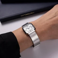Montre Octogone Argenté|HERBELIN Outlet