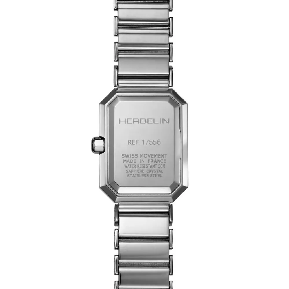 Montre Octogone Nacre Blanche|HERBELIN Best