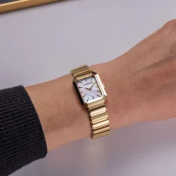 Montre Octogone Nacre Blanche|HERBELIN Sale