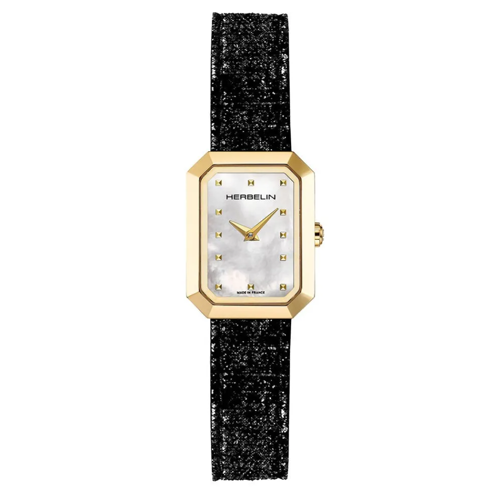Montre Octogone Nacre Blanche|HERBELIN New