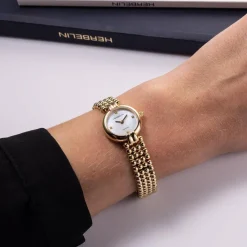 Montre Perles Nacre Blanche|HERBELIN New