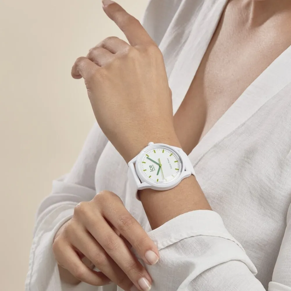 Montre Solar Power Blanc|ICE WATCH Online