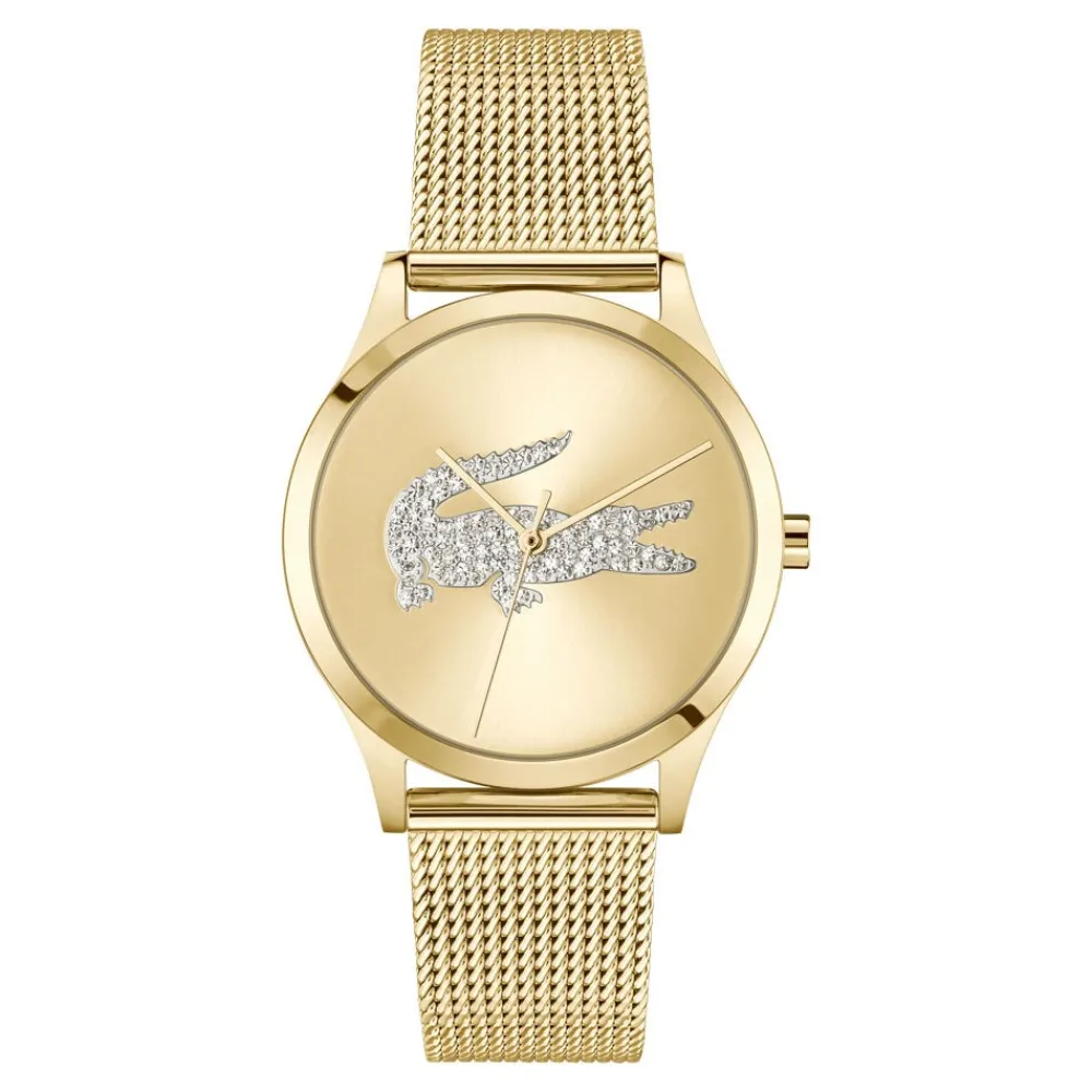 Montre Crocodelle Doré|LACOSTE Clearance