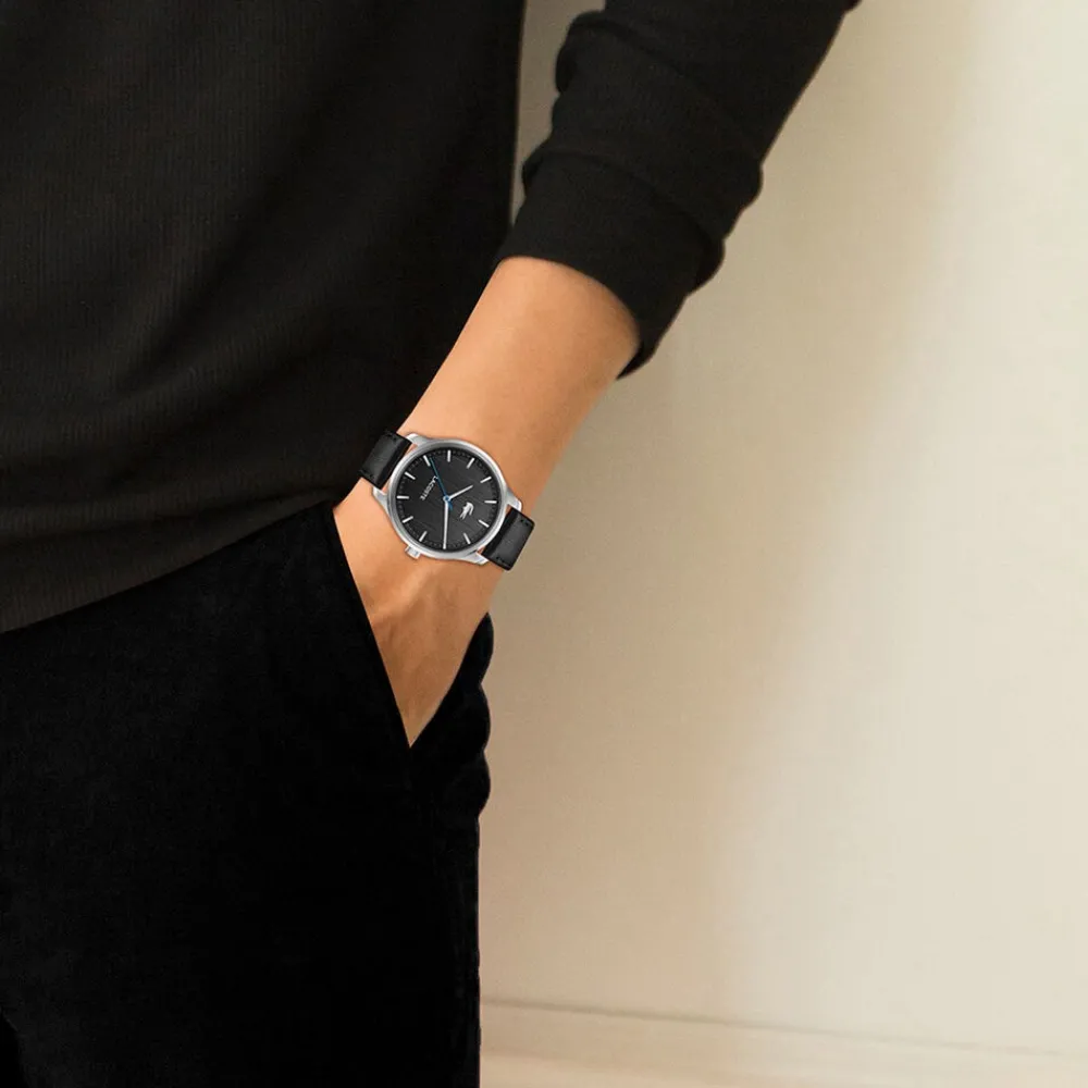 Montre Lisbon Noir|LACOSTE Online