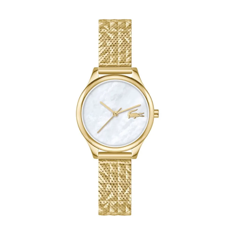 Montre Mini Crocodelle Nacre Blanche|LACOSTE