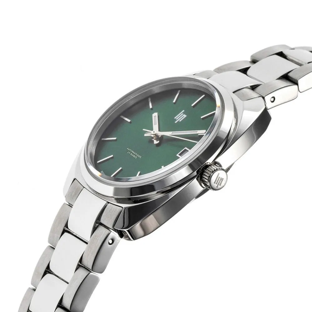 Montre General De Gaulle Auto 39 Vert|LIP