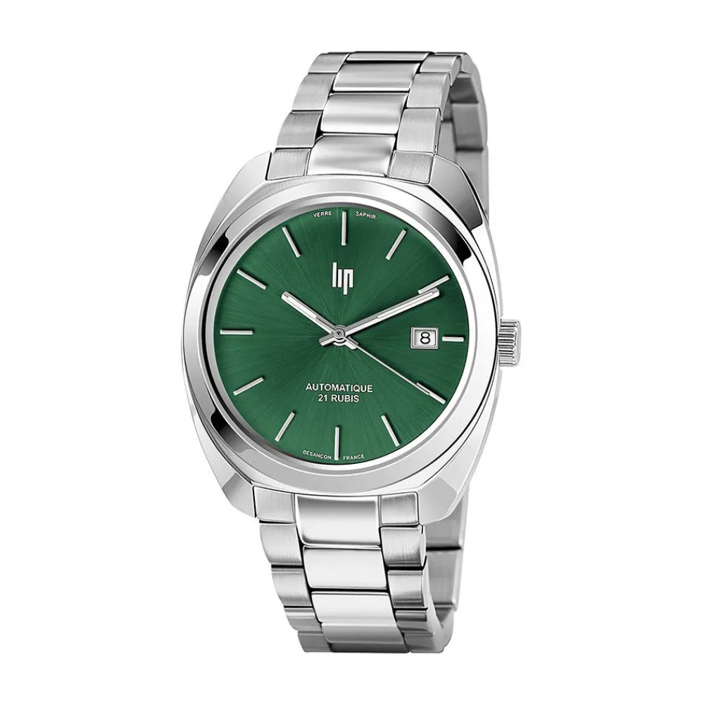 Montre General De Gaulle Auto 39 Vert|LIP