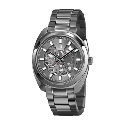 Montre General De Gaulle Auto Squelette Gris|LIP Discount