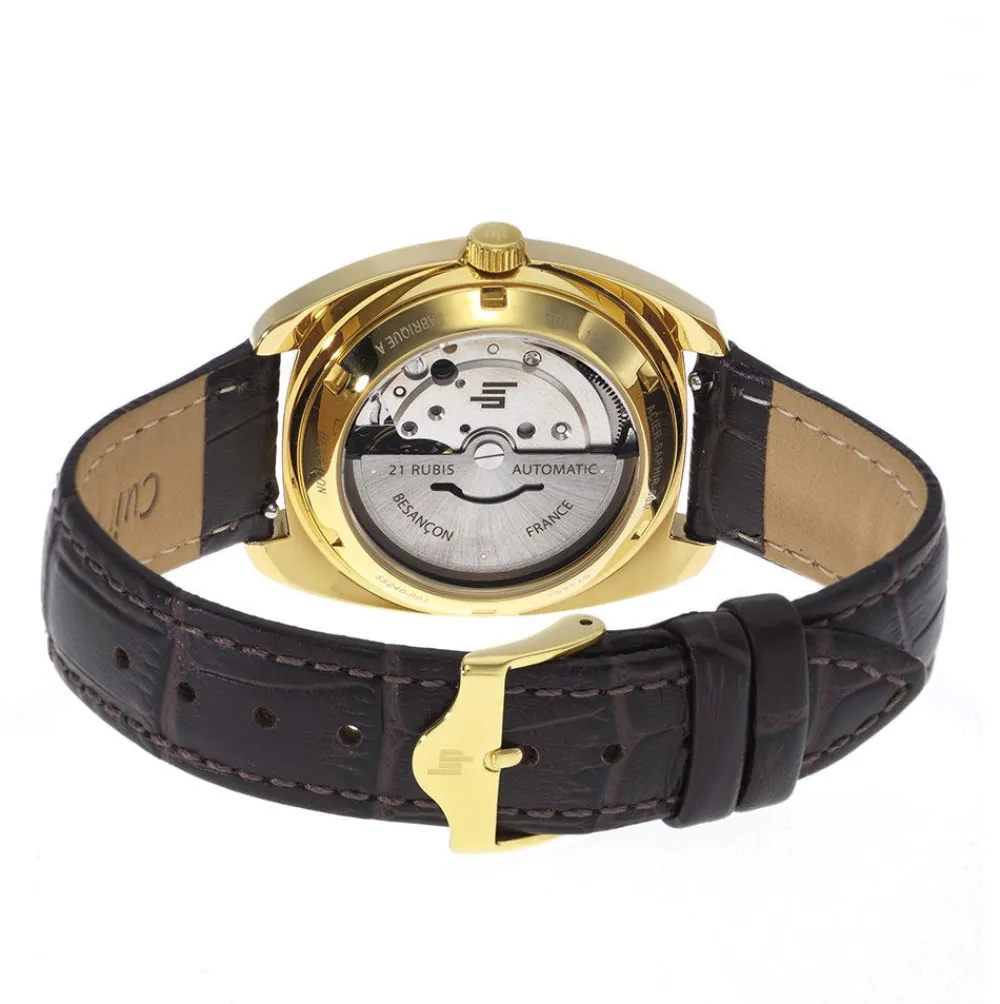 Montre General De Gaulle Auto 35 Argenté|LIP Online
