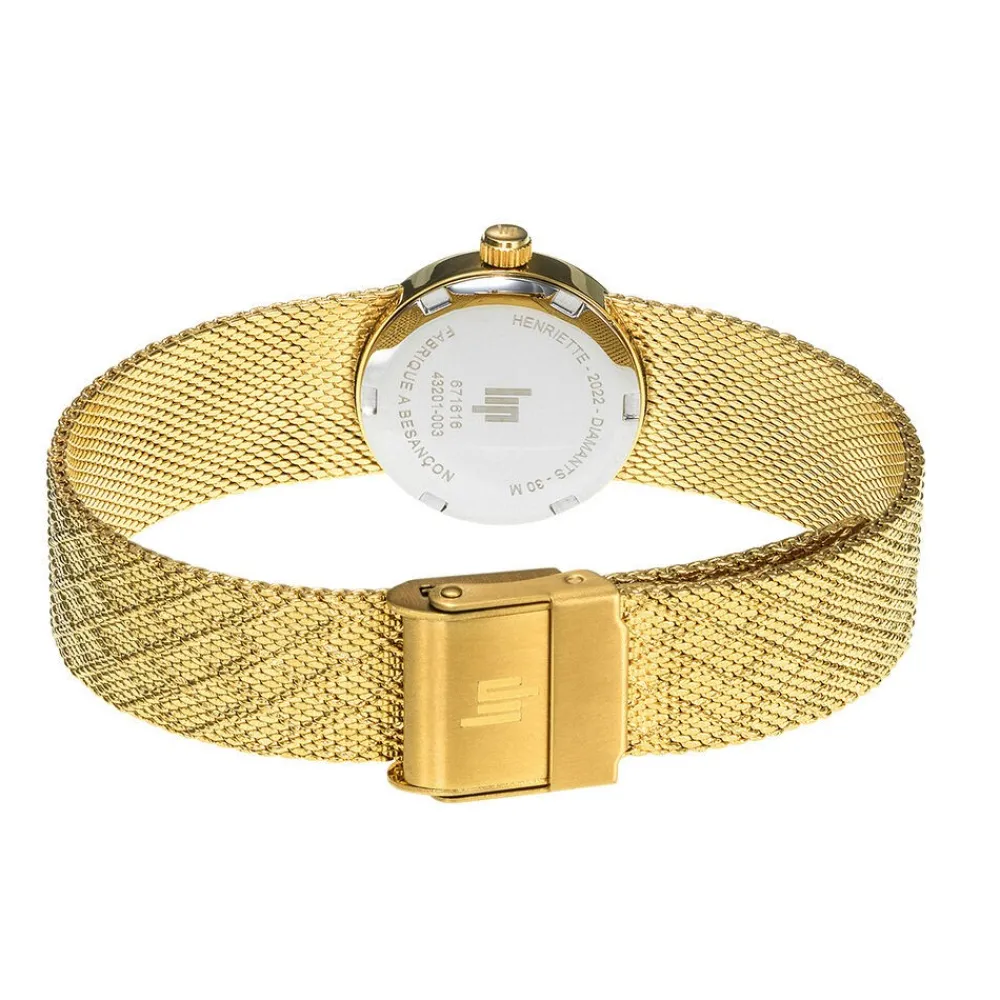 Montre Henriette Diamant Nacre Noire|LIP Best