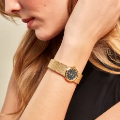 Montre Henriette 22 Nacre Noire|LIP Outlet