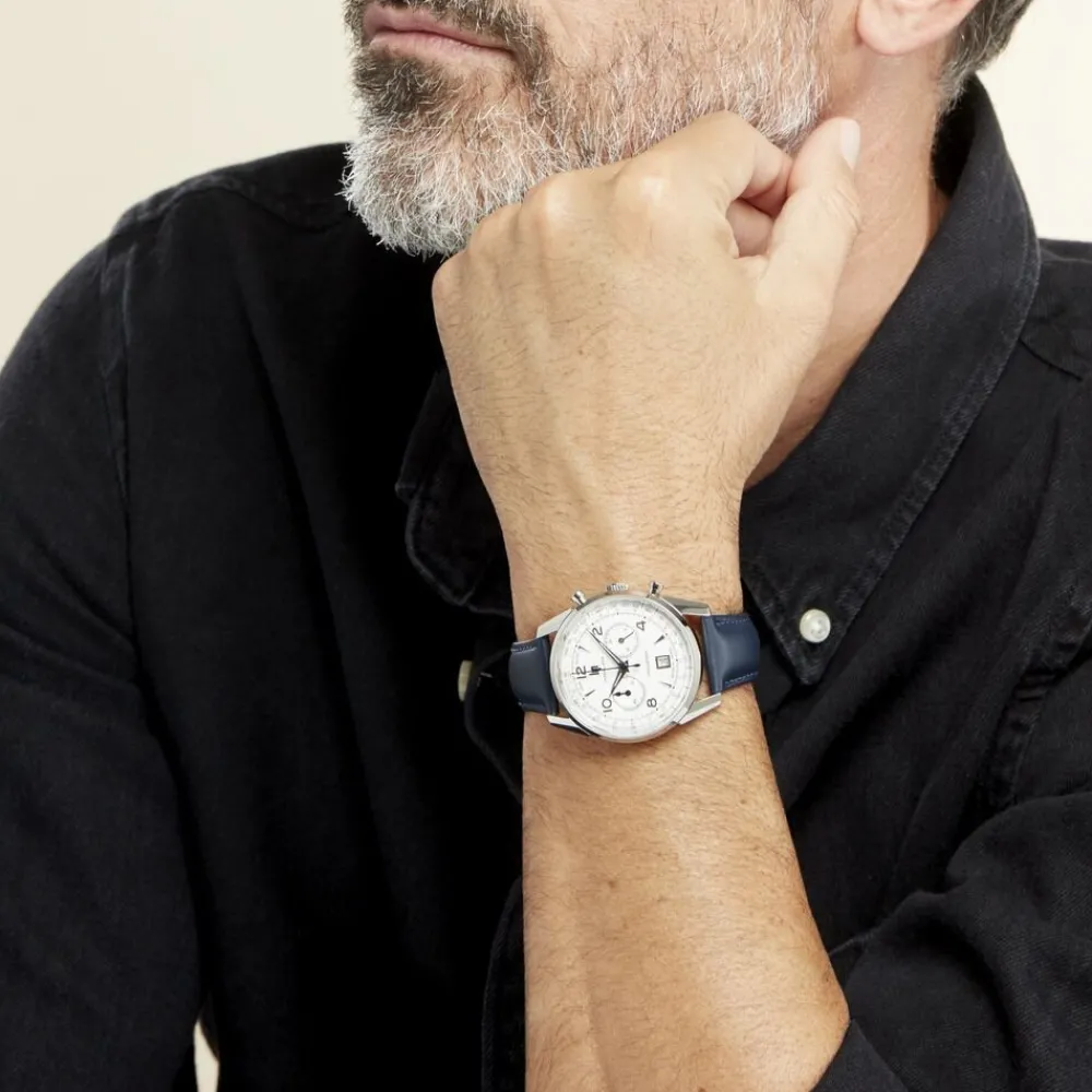 Montre Himalaya Chrono Blanc Argenté|LIP New