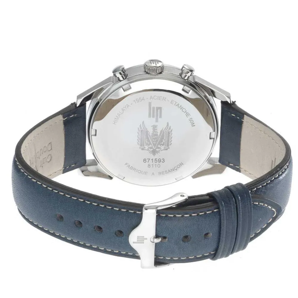 Montre Himalaya Chrono Blanc Argenté|LIP New