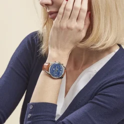 Montre Himalaya Chrono Bleu|LIP Sale