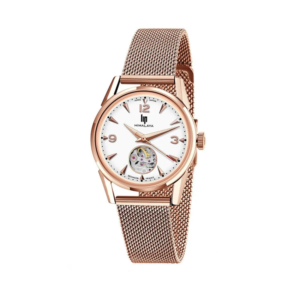 Montre Himalaya Cœur Battant Blanc|LIP