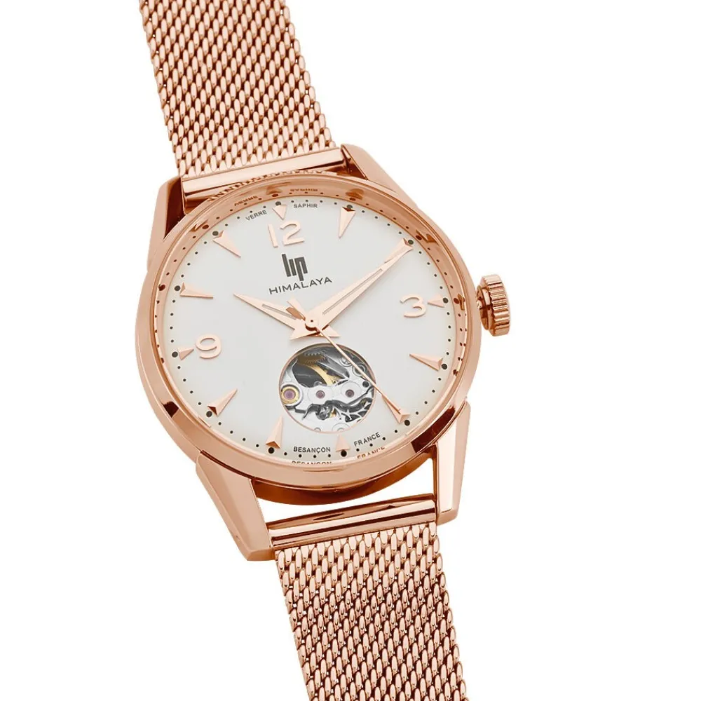 Montre Himalaya Cœur Battant Blanc|LIP