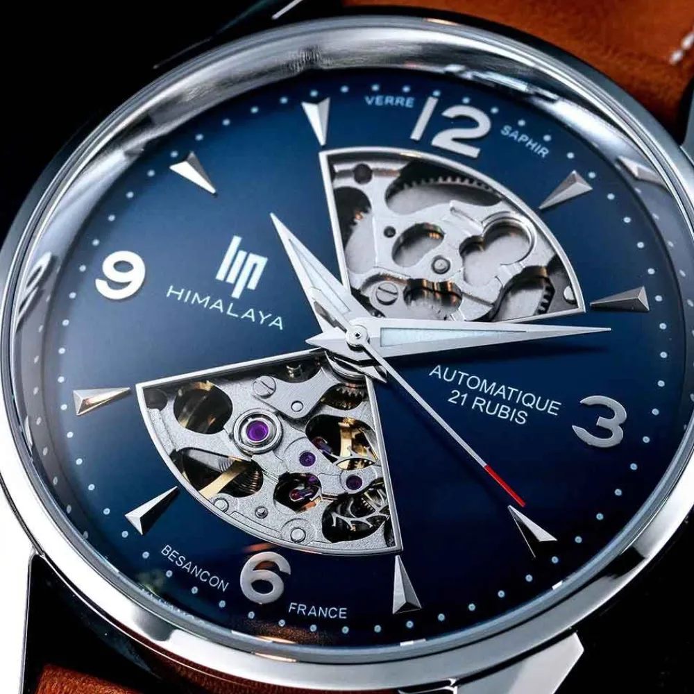 Montre Himalaya Sablier 40 Bleu|LIP Outlet