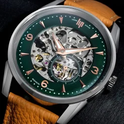 Montre Himalaya Squelette Vert|LIP