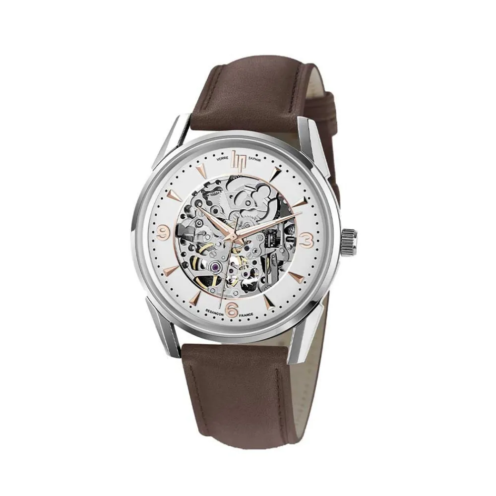 Montre Himalaya Squelette Argenté|LIP New