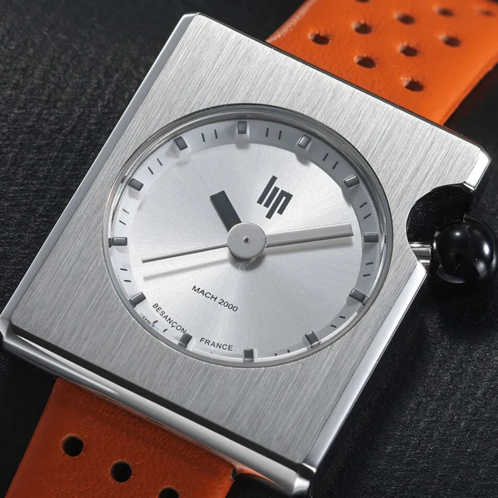 Montre Mach 2000 Mini Square Argenté|LIP Clearance