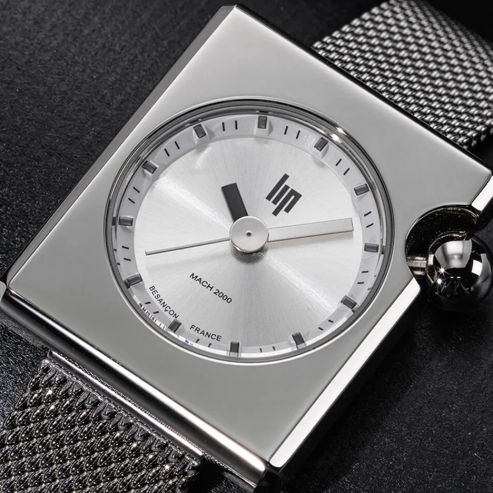 Montre Mach 2000 Mini Square Argenté|LIP Outlet